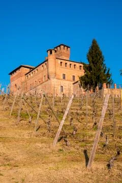 Cavour Castle Stock Photos