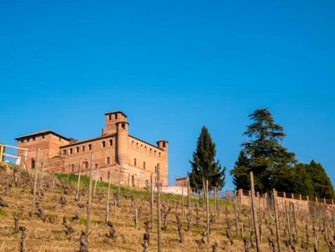 Cavour Castle Stock Photos