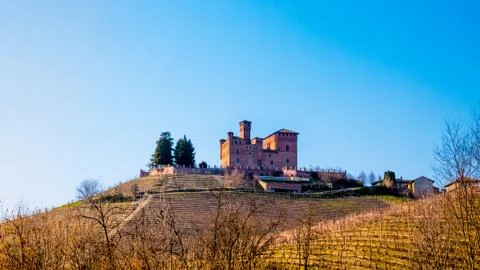 Cavour Castle Stock Photos