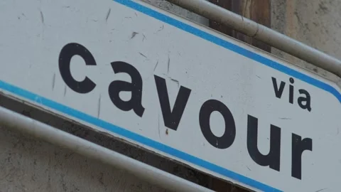 Via Cavour Stock Footage 323140175