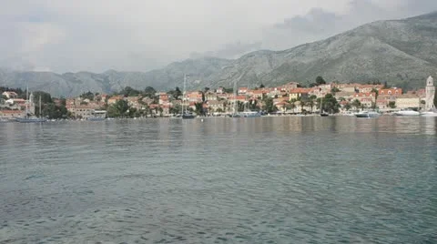 Cavtat, Croatia 스톡 동영상 12120201
