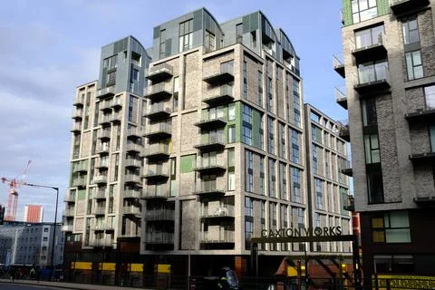 Caxton Works building development  Stock Photos