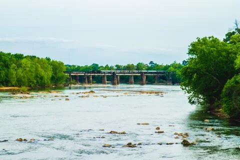 Caycee SC Bridge 2 库存照片