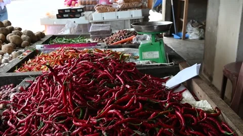 Cayenne pepper Stock Footage 205020280