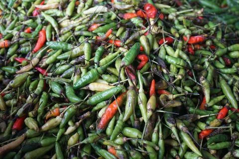 Cayenne pepper Stock Photos