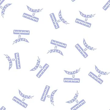 Cayenne pepper spice scale glyph vector seamless pattern 스톡 일러스트