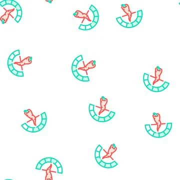 Cayenne pepper spicy scale vector seamless pattern 스톡 일러스트