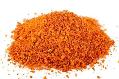 Cayenne pepper on white background Stock Photos