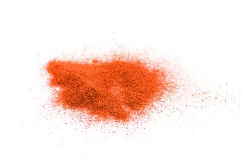 Cayenne pepper on white background Stock Photos