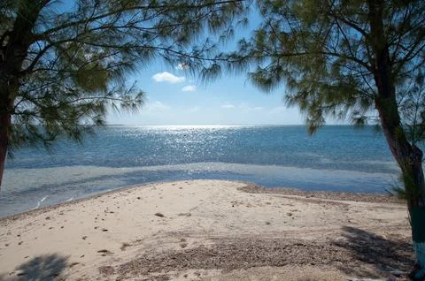 Cayman Kai Beach Stock Photos
