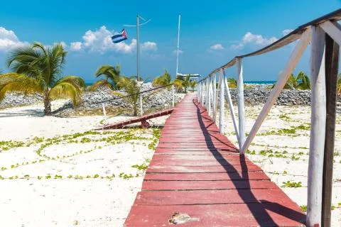 Cayo Blanco, Cuba Stockfoto's