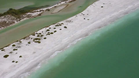 Cayo Costa State Park Close aerial 스톡 동영상 39607111