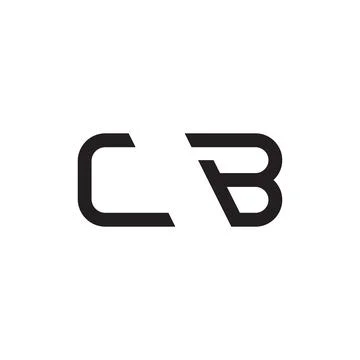 Cb initial letter vector logo icon Stock-Illustration