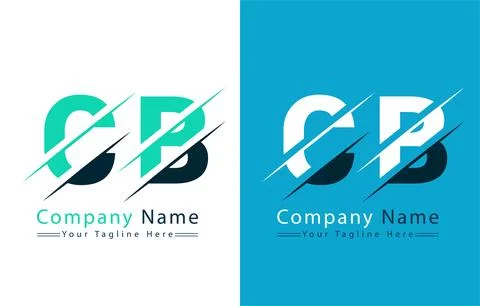 CB Letter Logo Vector Design Template Elements イラスト素材