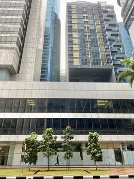 CBD area building Stock Photos