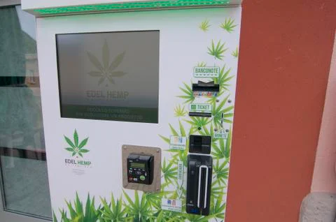 CBD vending machine Stock Photos