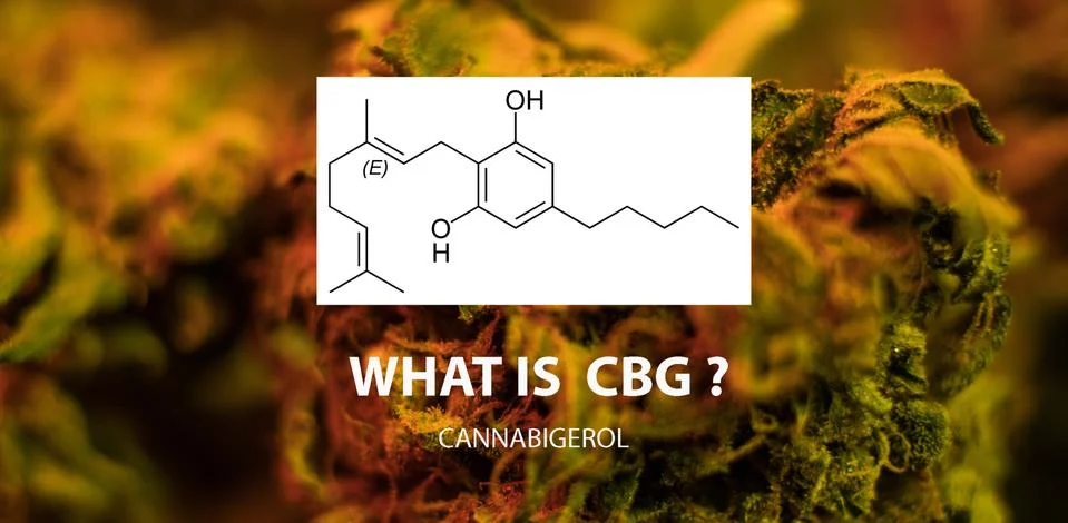 CBG Cannabigerol marijuana elements. 写真素材