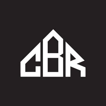 CBr letter logo design. CBr monogram initials letter logo concept. CBr letter Ilustração Stock