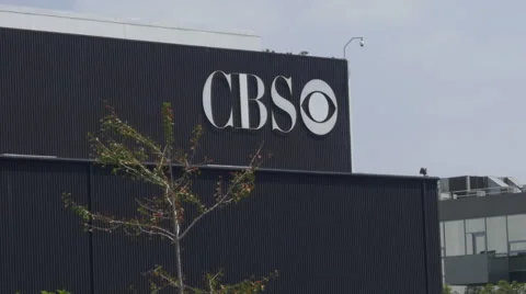 CBS TV Station Stock Footage 54234570