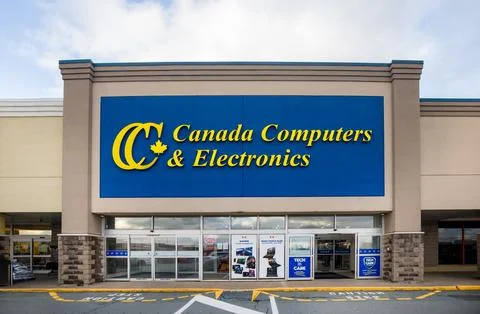 CC - Canada Computers and Electronics Storefront. HALIFAX, CANADA Stock Photos