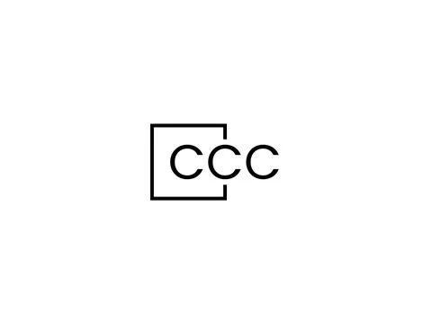 CCC letter initial logo design vector illustration 스톡 일러스트