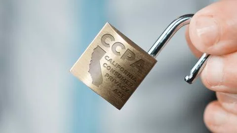 CCPA concept Stock Photos