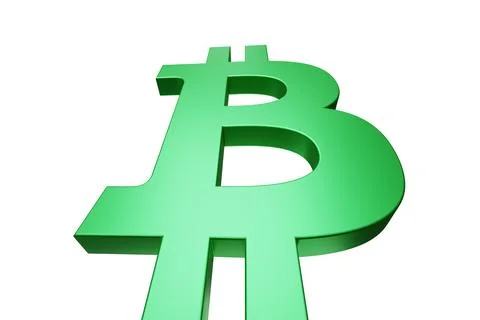 Ccrypto mining business concept with bitcoin - 3d rendering Stock Illustration