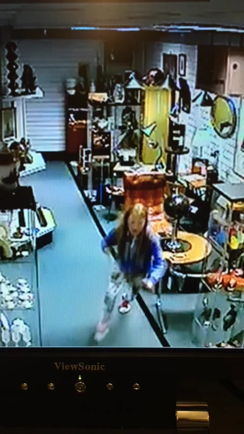 Cctv barnsley ghost 스톡 동영상 272975833