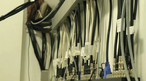 CCTV Cable Foto stock