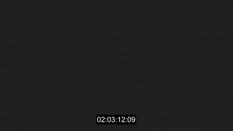 CCTV cam noise and timecode Video stock 89291019