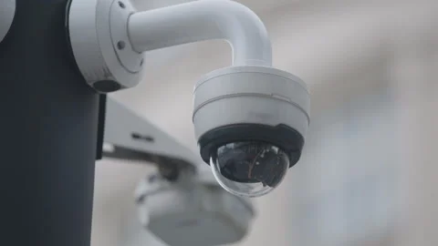 CCTV Camera Stock Footage 234350453