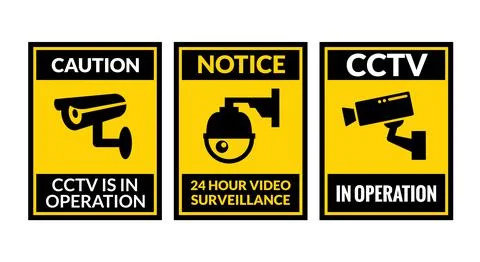 CCTV camera icon vector security video sign. cctv symbol silhouette safety Ilustración de archivo