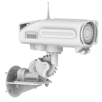 CCTV camera Stock Illustration