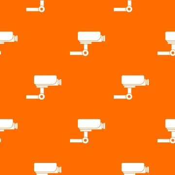 CCTV camera pattern seamless イラスト素材