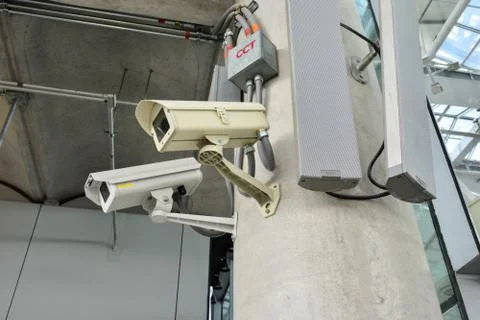 CCTV camera Stock Photos