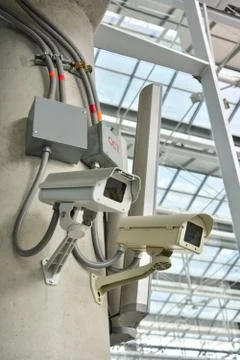 CCTV camera Stock Photos