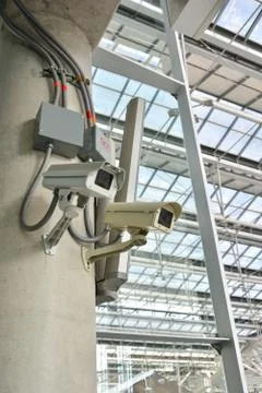 CCTV camera 스톡 사진