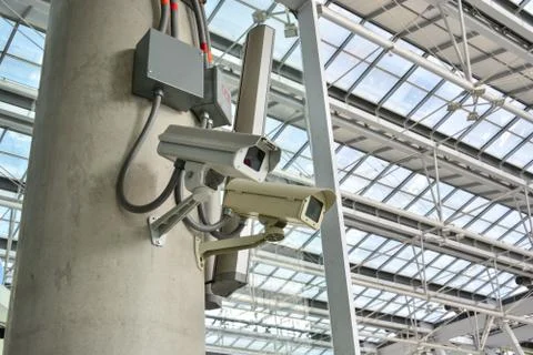 CCTV camera Stock Photos