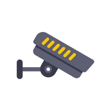 Cctv camera recording for security surveillance system イラスト素材