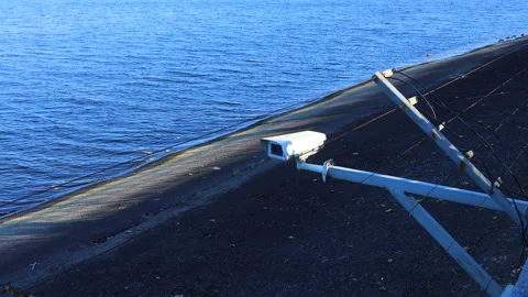 Cctv camera. Security cam. Stock Footage 163914721