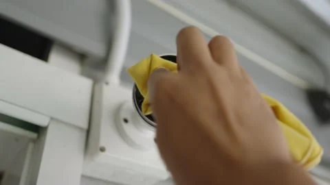 CCTV camera security installed on wall of the building or office. Stock Footage 232295049