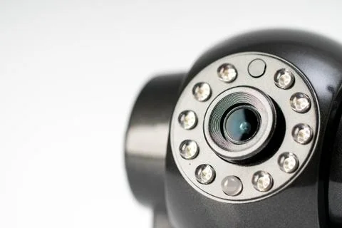 CCTV camera in studio Stock Photos