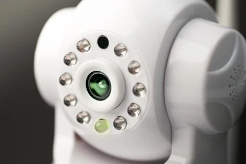 CCTV camera in studio Stock Photos