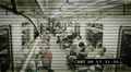 CCTV camera in subway train, people being watched, big brother HD Footage