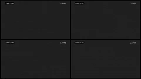 Cctv four cam screen 動画素材 89290640