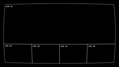 Cctv Hero View Bottom Strip Wall Overlay On Black Background Stock Footage 342719575