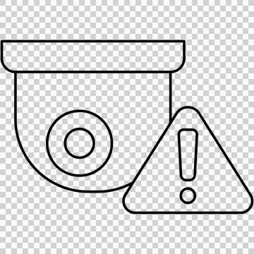 CCTV Illustrazione stock