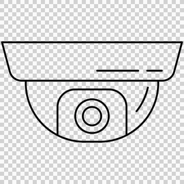 CCTV Illustrazione stock
