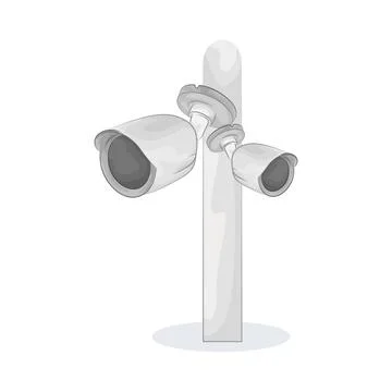 CCTV Illustration Stock Illustration