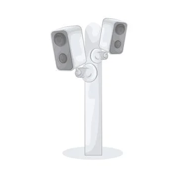 CCTV Illustration Stock Illustration